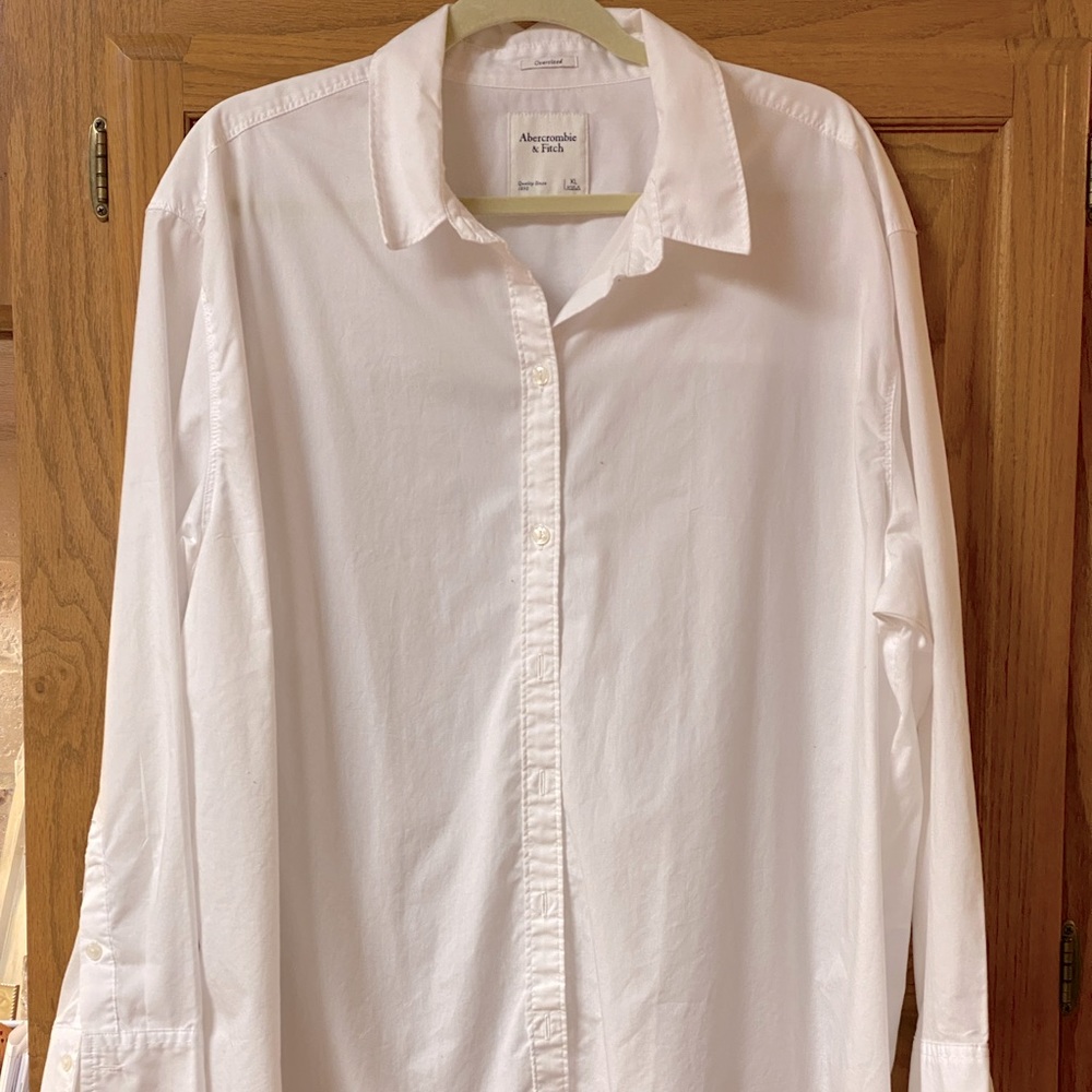 Abercrombie & Fitch White Blouse